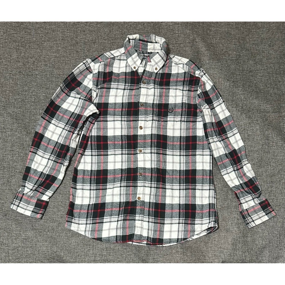 Chaps Performance Men's S Plaid Long Sleeve Shirt